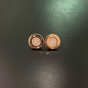 Michael Kors Rose Gold Earrings